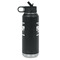 Silver in the Sierra '24 Rally Laser Engraved Water Bottles - Front & Back Engraving - Side View