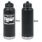 Silver in the Sierra '24 Rally Laser Engraved Water Bottles - Front Engraving - Front & Back View