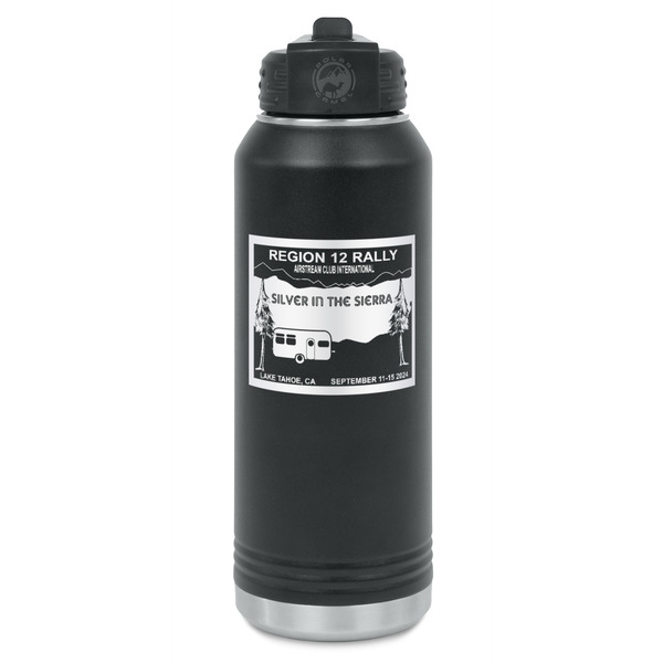 Custom Silver in the Sierra '24 Rally Water Bottle - Laser Engraved