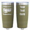 Silver in the Sierra '24 Rally Olive Polar Camel Tumbler - 20oz - Double Sided - Approval