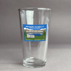 Silver in the Sierra '24 Rally Pint Glass - Full Color Logo