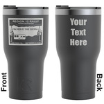 Silver in the Sierra '24 Rally RTIC Tumbler - Black - Laser Engraved - Double-Sided