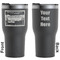 Silver in the Sierra '24 Rally RTIC Tumbler - Black - Double Sided - Front and Back