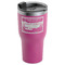 Silver in the Sierra '24 Rally RTIC Tumbler - Magenta - Angled