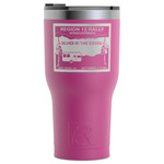 Silver in the Sierra '24 Rally RTIC Tumbler - Magenta - Laser Engraved - Single-Sided