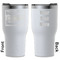 Silver in the Sierra '24 Rally RTIC Tumbler - White - Double Sided - Front and Back