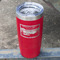 Silver in the Sierra '24 Rally Red Polar Camel Tumbler - 20oz - Angled