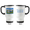 Silver in the Sierra '24 Rally Stainless Steel Travel Mug with Handle - Front & Back