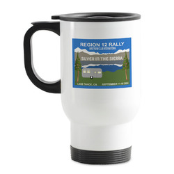 Silver in the Sierra '24 Rally Stainless Steel Travel Mug with Handle