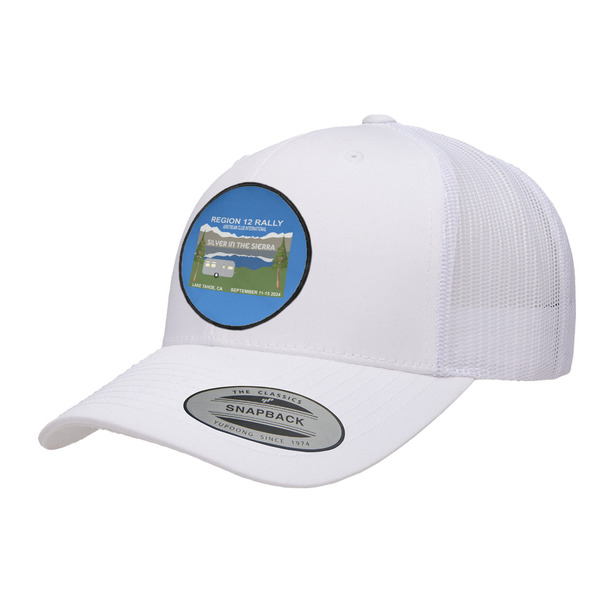 Custom Silver in the Sierra '24 Rally Trucker Hat - White