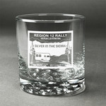 Silver in the Sierra '24 Rally Whiskey Glass - Engraved - Single