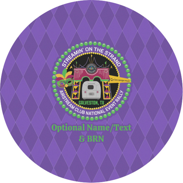 Custom Streamin' on the Strand Multipurpose Round Labels - 1"