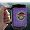 Streamin' on the Strand 15oz. Black Mug - Lifestyle