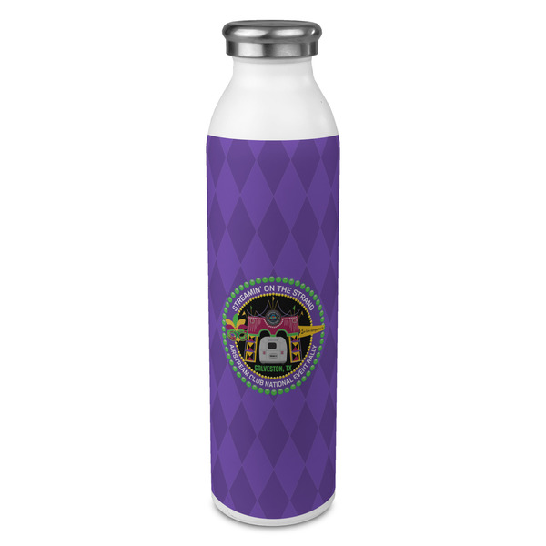 Custom Streamin' on the Strand 20oz Stainless Steel Water Bottle - Full Print