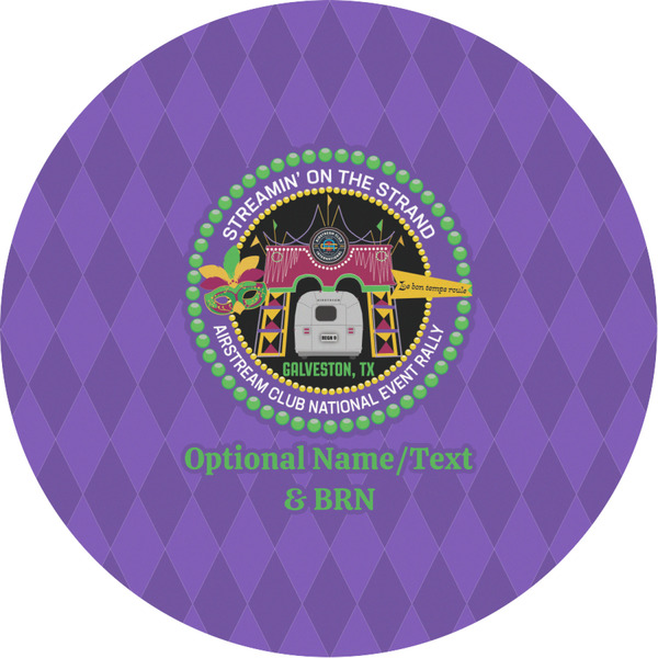 Custom Streamin' on the Strand Multipurpose Round Labels - 3"