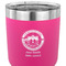 Streamin' on the Strand 30 oz Stainless Steel Ringneck Tumbler - Pink - CLOSE UP