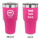 Streamin' on the Strand 30 oz Stainless Steel Ringneck Tumblers - Pink - Double Sided - APPROVAL