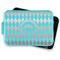 Streamin' on the Strand Aluminum Baking Pan - Teal Lid - FRONT w/ lid off