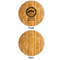 Streamin' on the Strand Bamboo Cutting Board - Front & Back