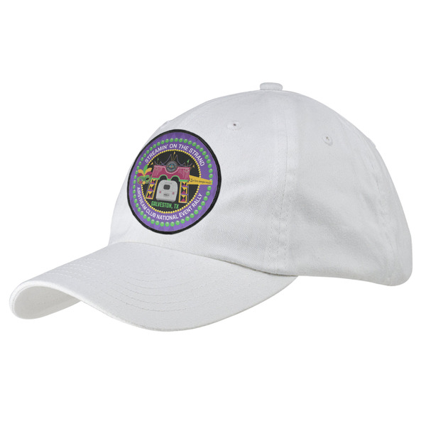 Custom Streamin' on the Strand Baseball Cap - White