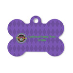 Streamin' on the Strand Bone Shaped Dog ID Tag - Small