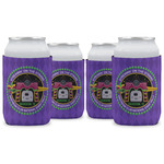 Streamin' on the Strand Can Coolers - 12 oz - Set of 4