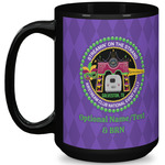 Streamin' on the Strand 15 oz Coffee Mug - Black