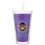 Streamin' on the Strand Double Wall Tumbler with Straw