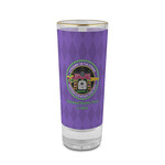 Streamin' on the Strand 2 oz Shot Glass - Glass with Gold Rim - Single