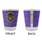 Streamin' on the Strand Glass Shot Glass - Standard - Front & Back