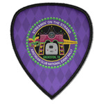 Streamin' on the Strand Iron on Shield Patch A