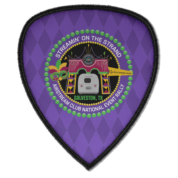 Custom Streamin' on the Strand Iron on Shield Patch A