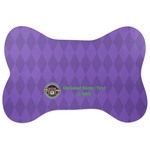 Streamin' on the Strand Bone Shaped Dog Food Mat - Large