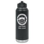 Streamin' on the Strand Water Bottles - Laser Engraved - Double-Sided