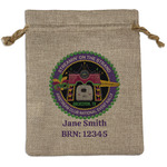 Streamin' on the Strand Burlap Gift Bag