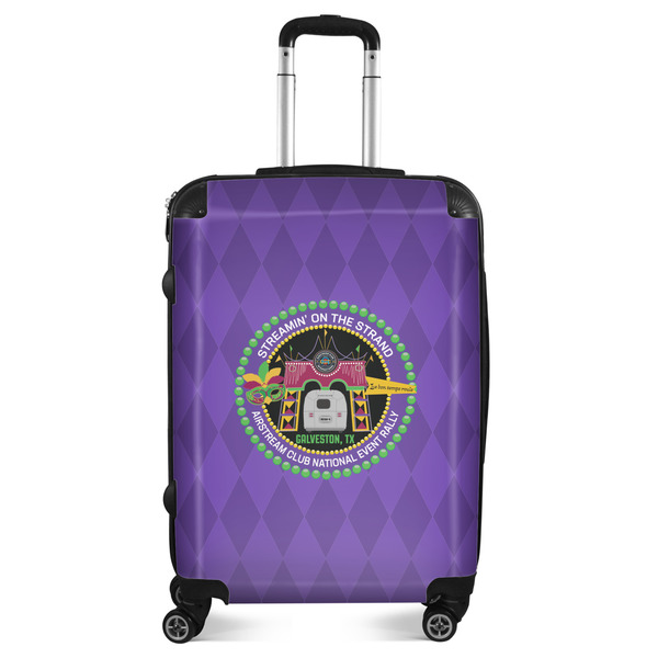 Custom Streamin' on the Strand Suitcase - 24" Medium - Checked