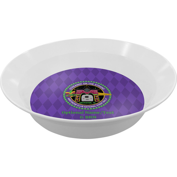 Custom Streamin' on the Strand Melamine Bowl