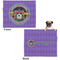 Streamin' on the Strand Microfleece Dog Blanket - Large- Front & Back