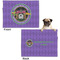 Streamin' on the Strand Microfleece Dog Blanket - Regular - Front & Back