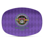 Streamin' on the Strand Plastic Platter - Microwave & Oven Safe Composite Polymer