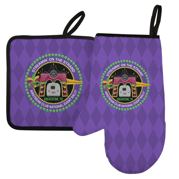 Custom Streamin' on the Strand Left Oven Mitt & Pot Holder Set