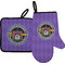 Streamin' on the Strand Neoprene Oven Mitt and Pot Holder Set