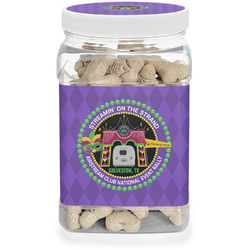 Streamin' on the Strand Dog Treat Jar