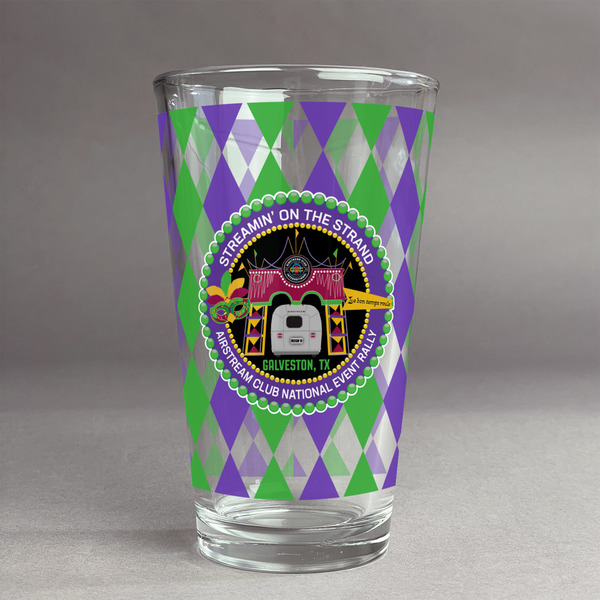 Custom Streamin' on the Strand Pint Glass - Full Print