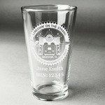 Streamin' on the Strand Pint Glass - Laser Engraved - Single