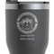 Streamin' on the Strand RTIC Tumbler - Black - Close Up