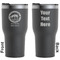 Streamin' on the Strand RTIC Tumbler - Black - Double Sided - Front and Back