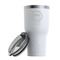 Streamin' on the Strand RTIC Tumbler -  White - With Lid