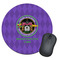 Streamin' on the Strand Round Mouse Pad - LIFESTYLE 1