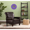 Streamin' on the Strand Round Wall Decal on Living Room Wall